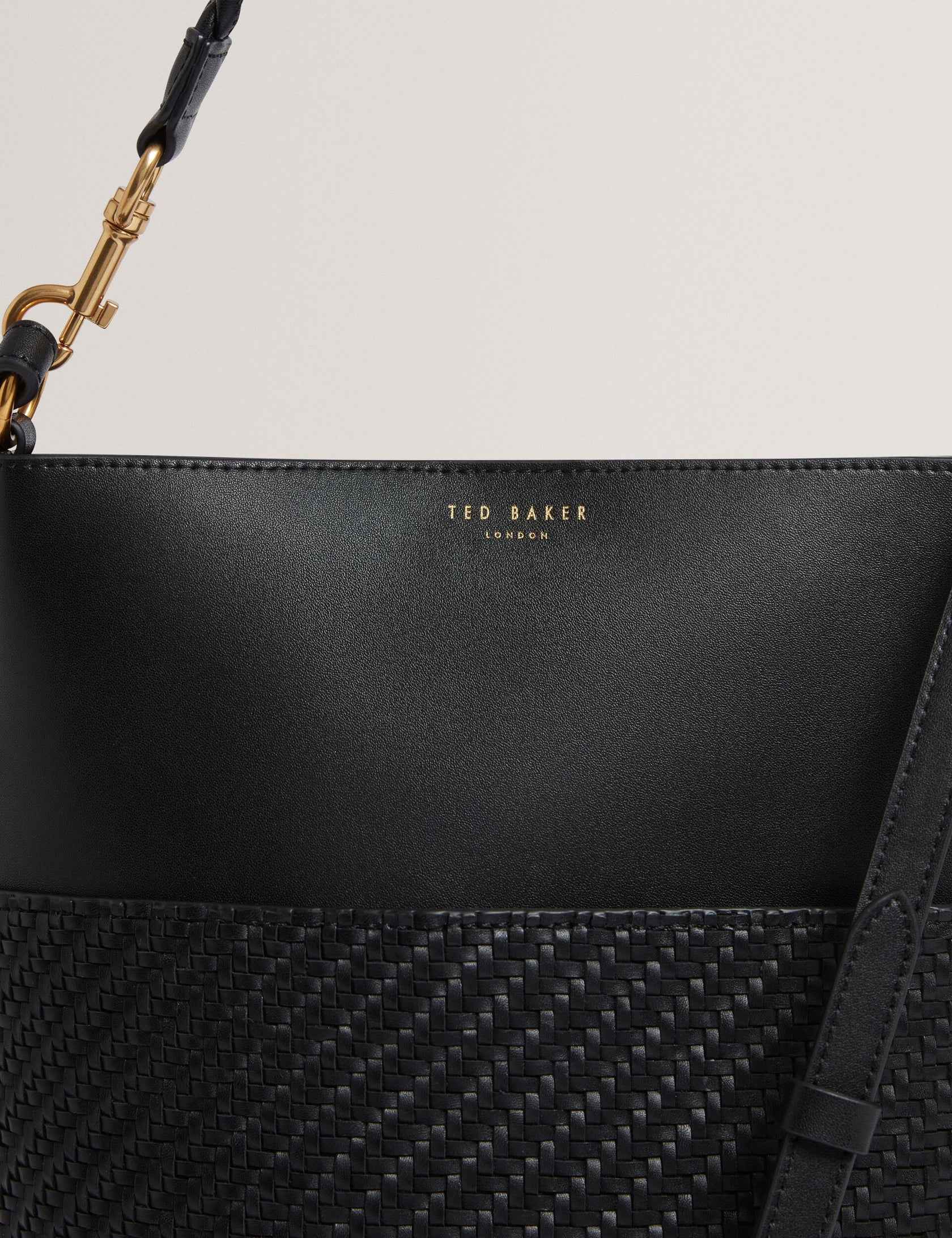 Ted Baker London - WYYNIE Woven Texture Leather Tall Bucket Bag