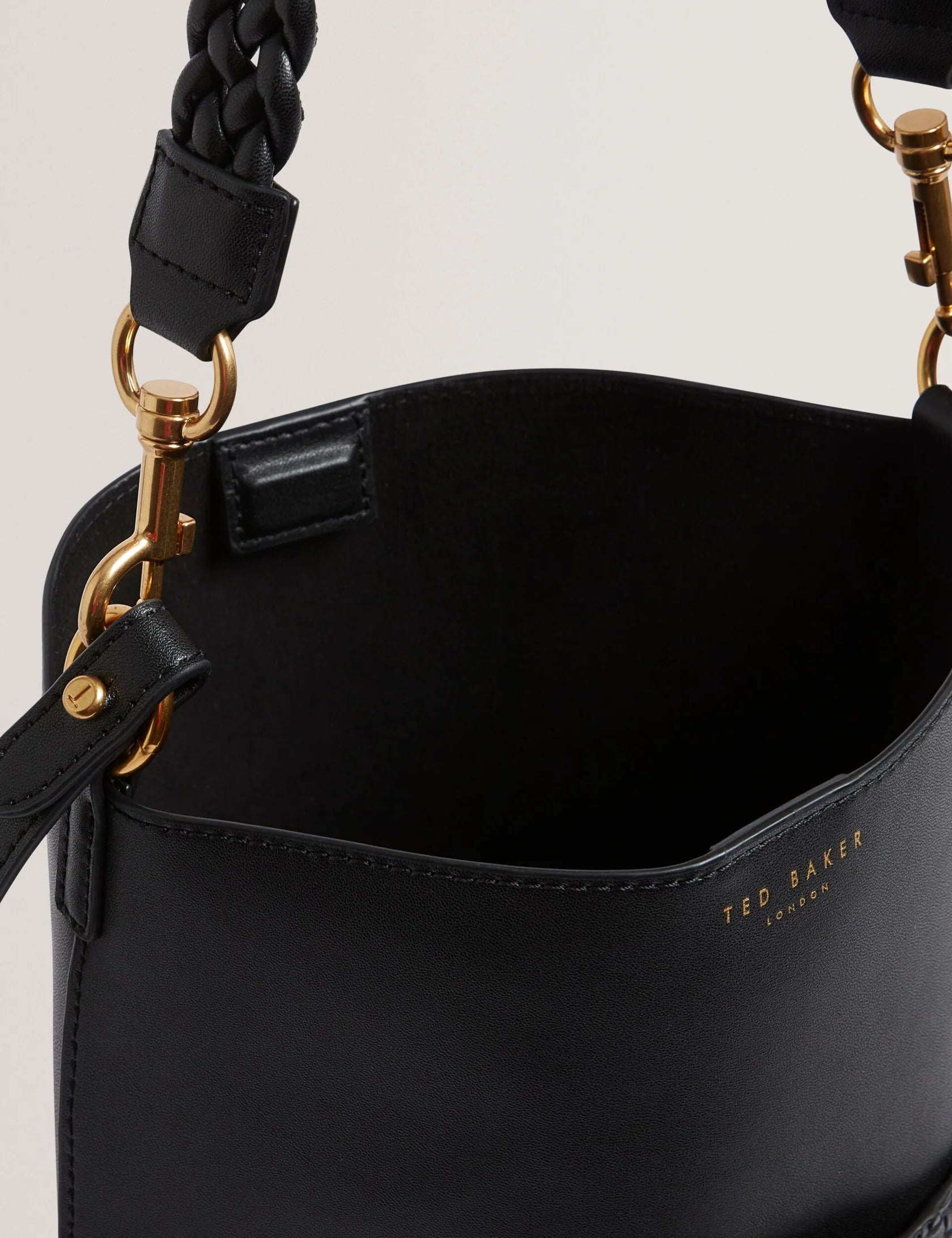 Ted Baker London - WYYNIE Woven Texture Leather Tall Bucket Bag