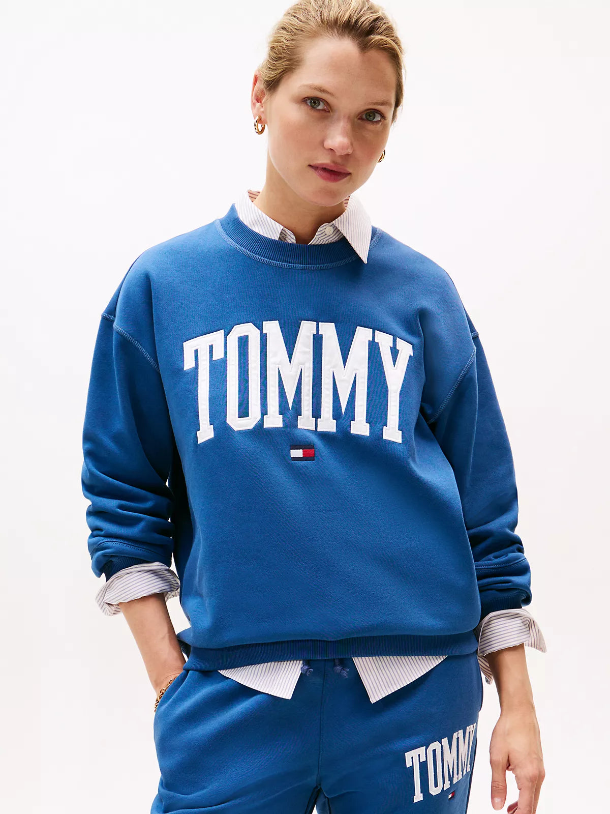 Tommy Hilfiger - Varsity Tommy Logo Crewneck Sweatshirt