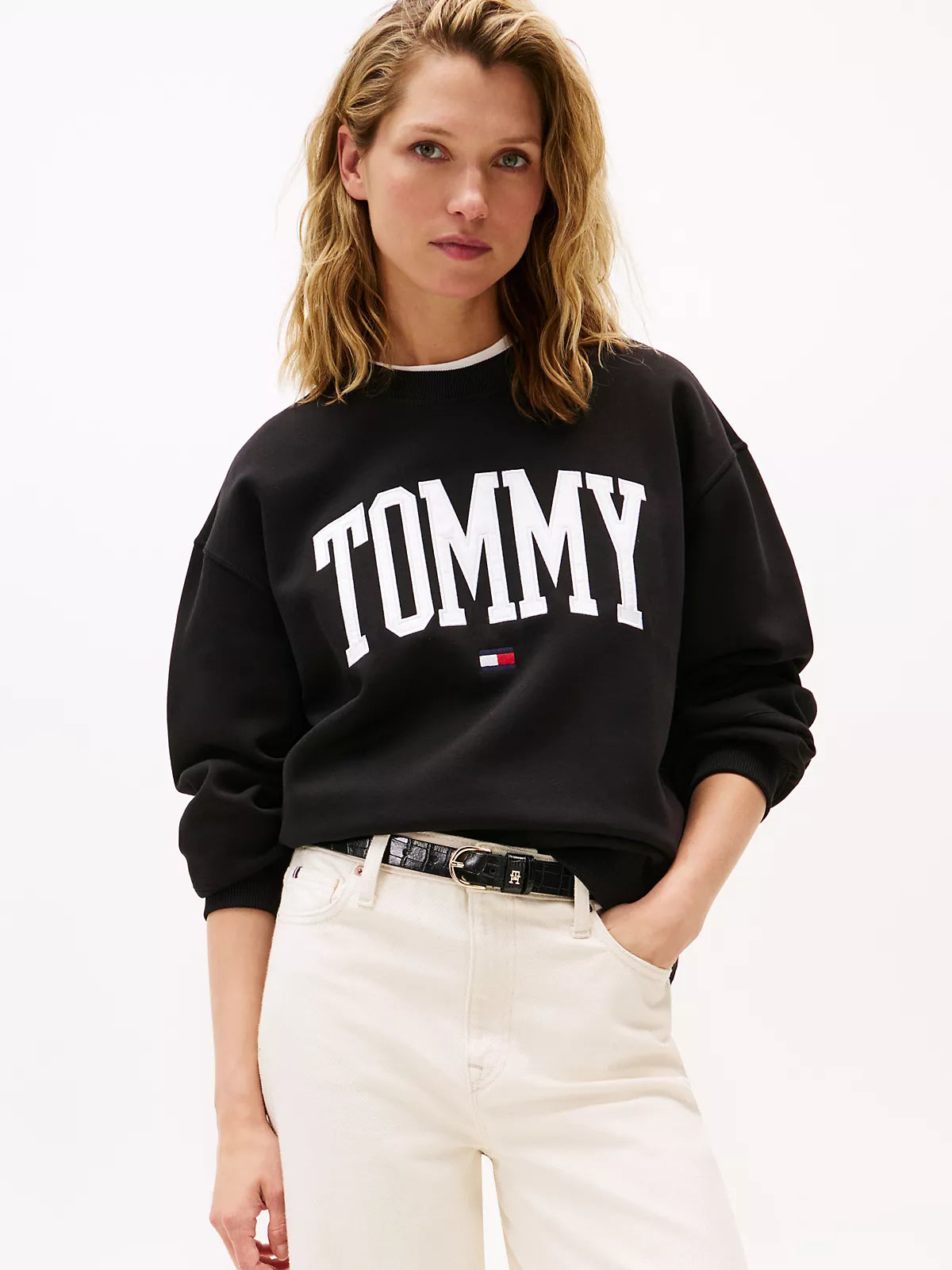 Tommy Hilfiger - Varsity Tommy Logo Crewneck Sweatshirt