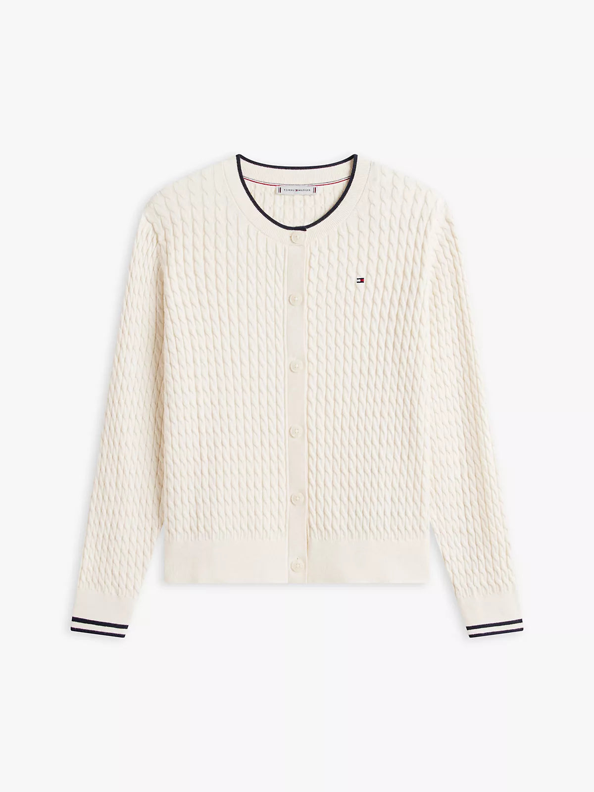 Tommy Hilfiger - Lightweight Cable Knit Cardigan