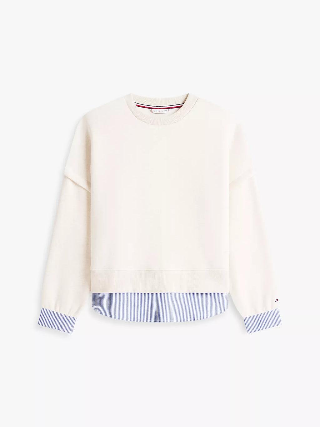 Tommy Hilfiger - Layered-Look Fleece Sweatshirt