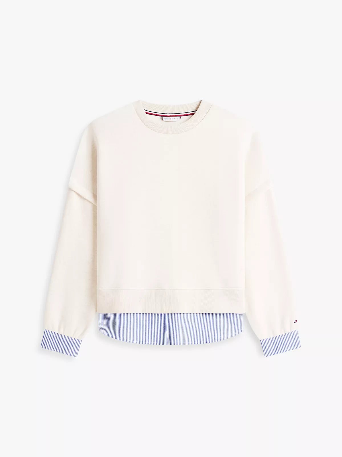 Tommy Hilfiger - Layered-Look Fleece Sweatshirt