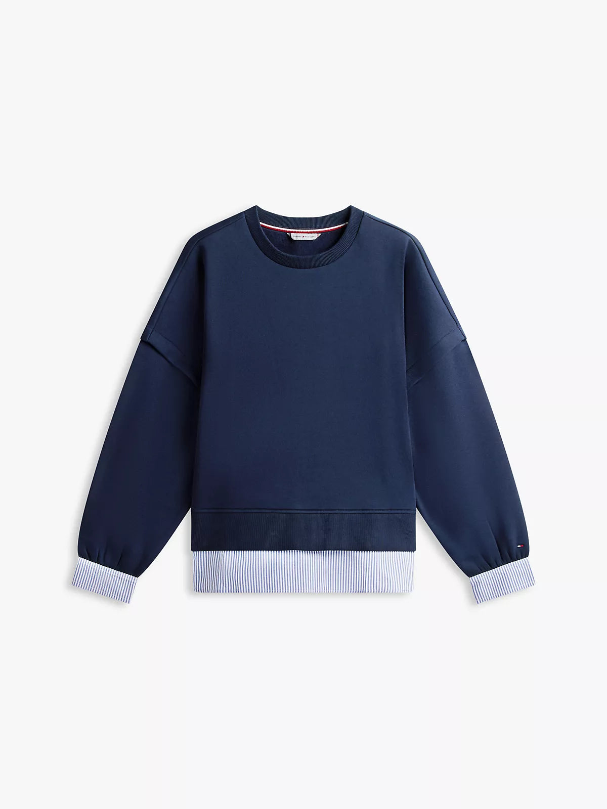 Tommy Hilfiger - Layered-Look Fleece Sweatshirt