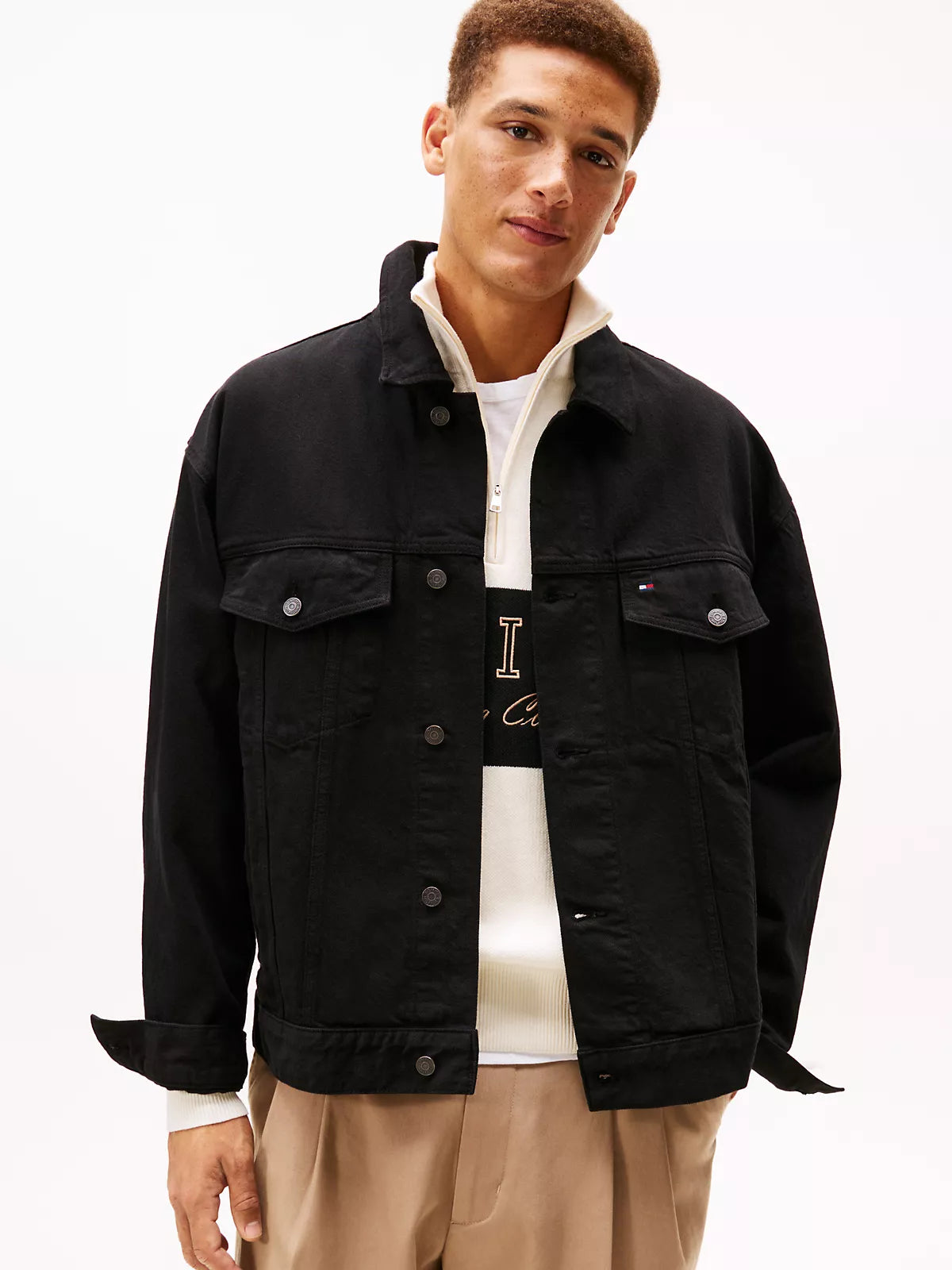 Tommy Hilfiger - Relaxed Garment-Dyed Denim Jacket