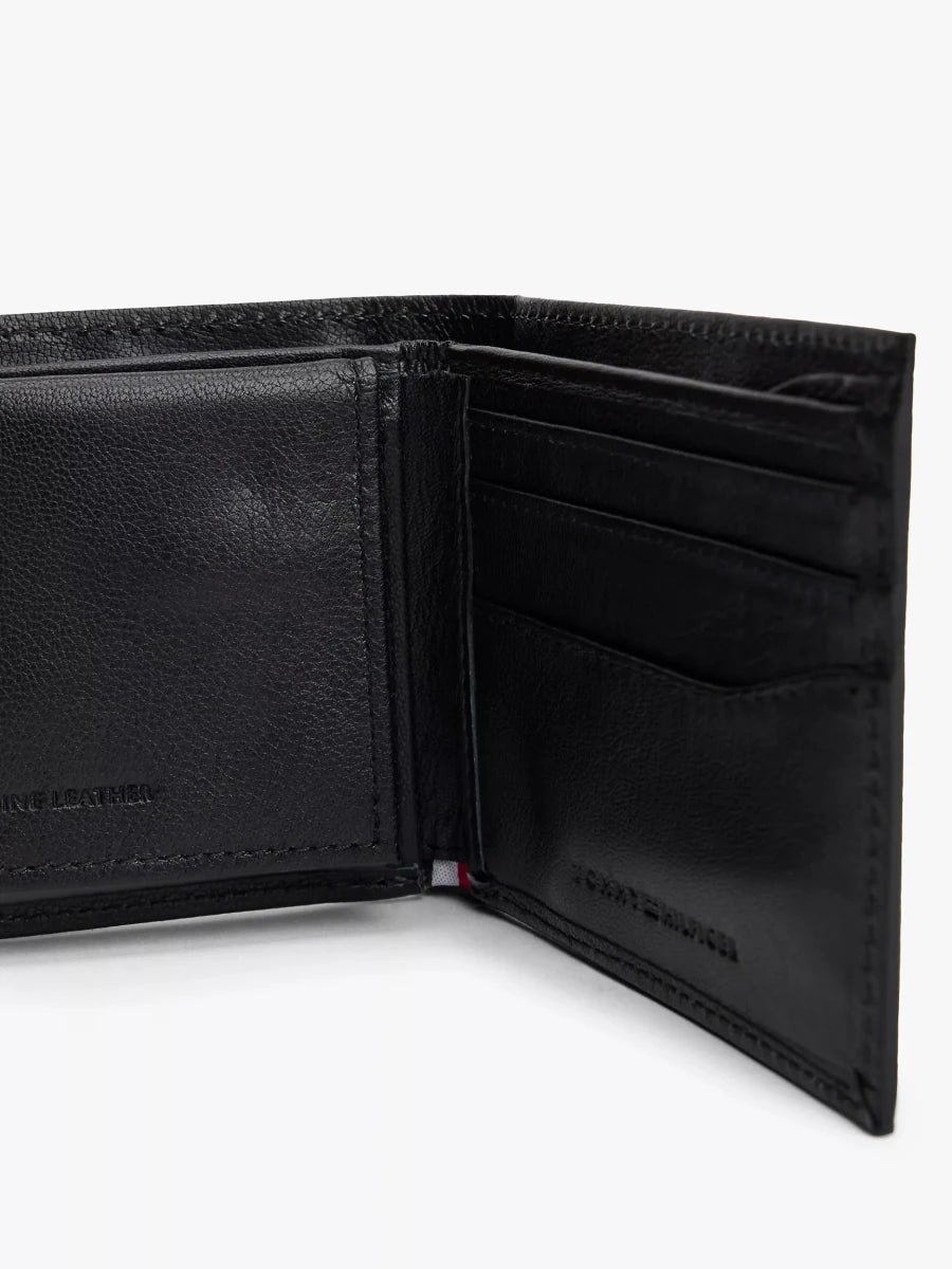 Tommy Hilfiger - Pebbled Leather Bifold Wallet - Brandatak Store