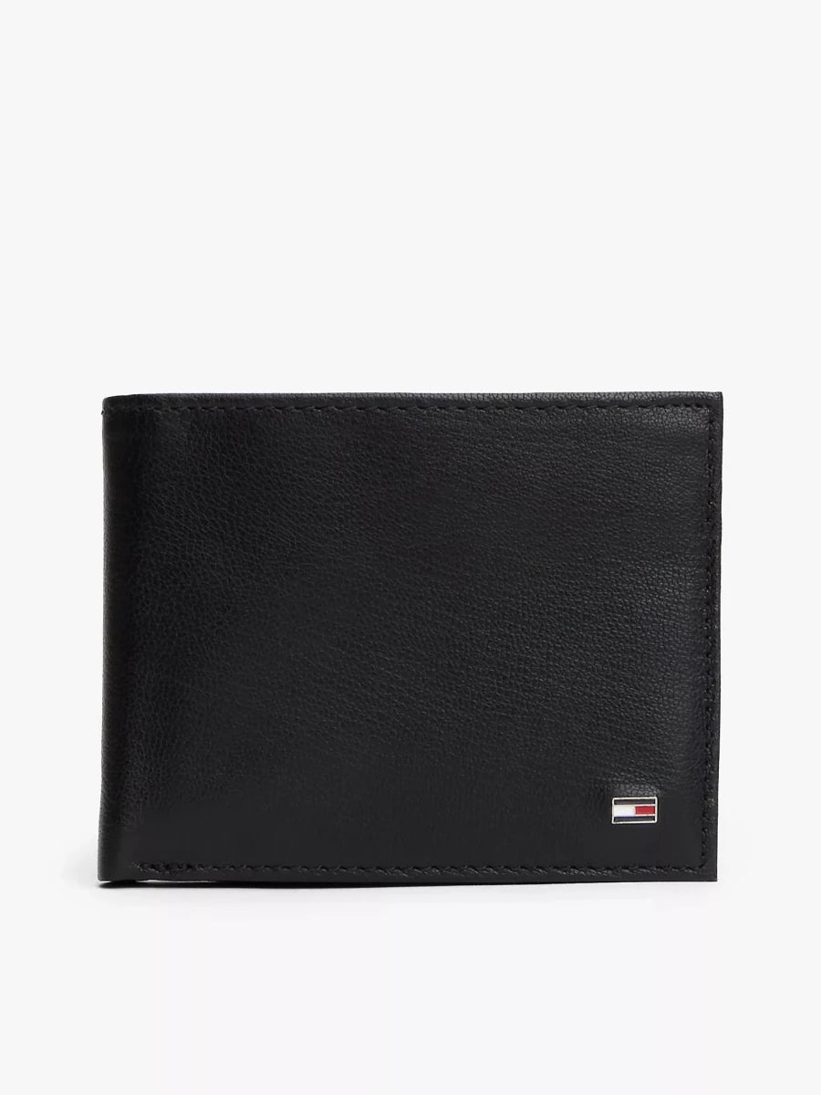 Tommy Hilfiger - Pebbled Leather Bifold Wallet - Brandatak Store