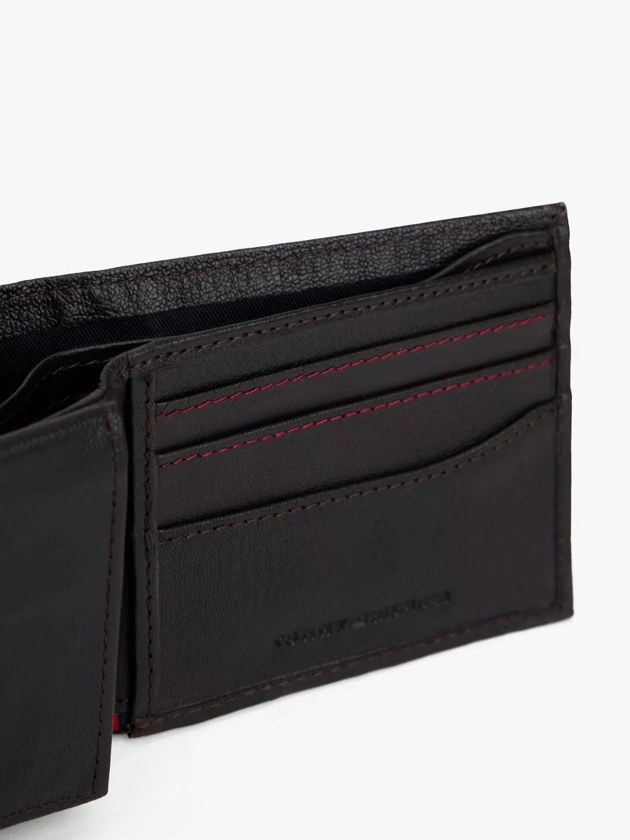Tommy Hilfiger - Pebbled Leather Bifold Wallet - Brandatak Store