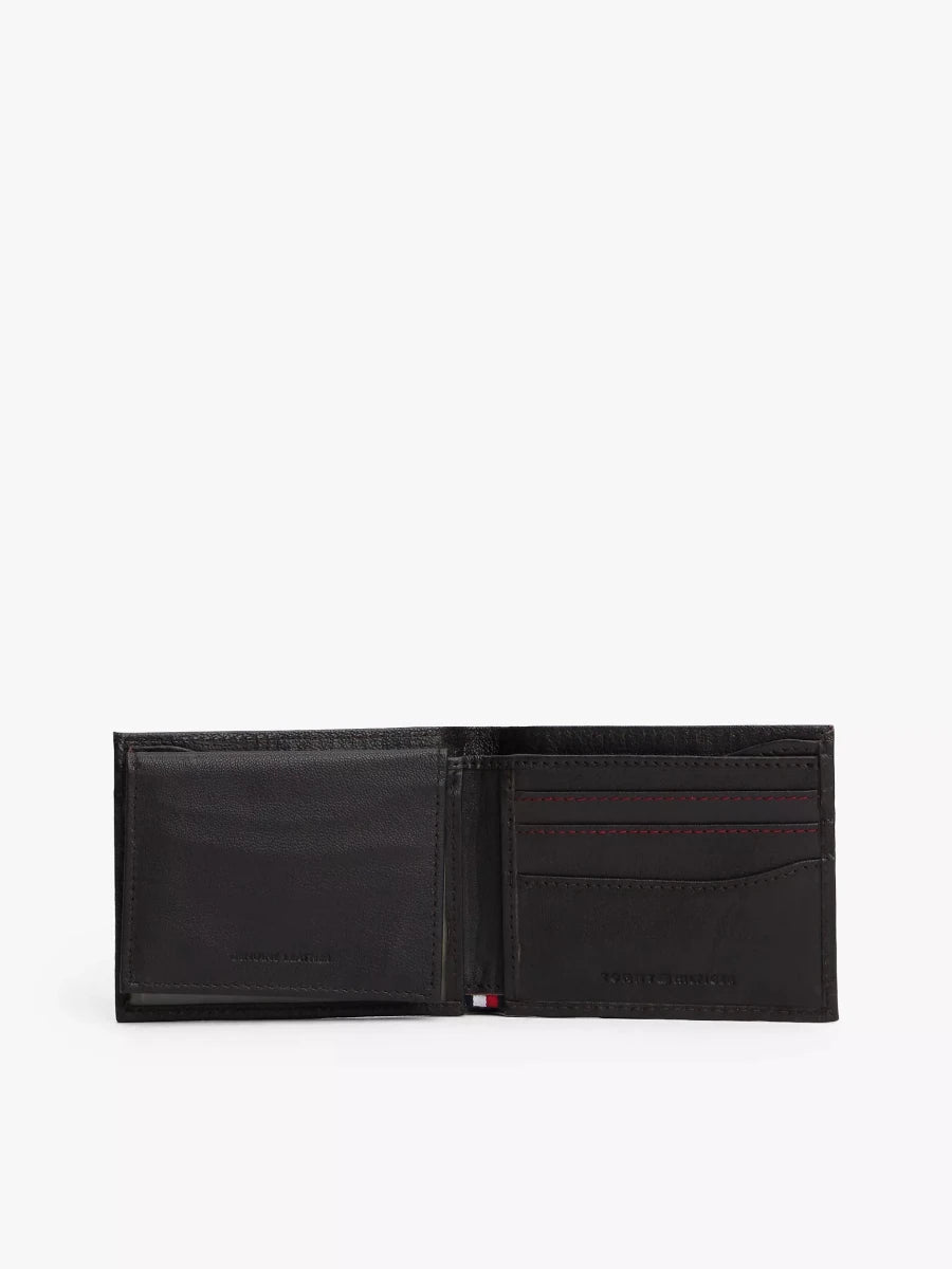 Tommy Hilfiger - Pebbled Leather Bifold Wallet - Brandatak Store