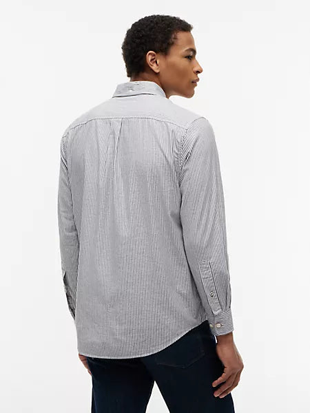 Tommy Hilfiger - Regular Fit Stripe Stretch Oxford Shirt
