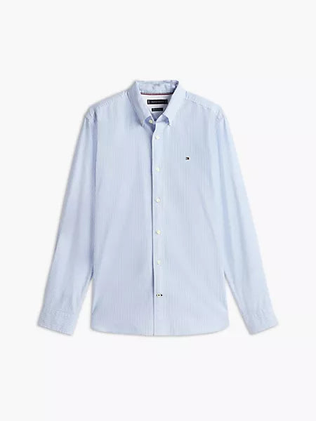 Tommy Hilfiger - Regular Fit Stripe Stretch Oxford Shirt