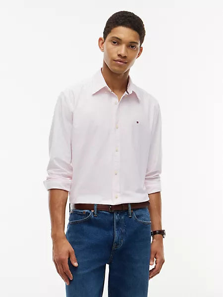 Tommy Hilfiger - Regular Fit Stripe Stretch Oxford Shirt