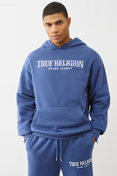 True Religion - Zip-Up Sleeve Hoodie IMMEDIATE