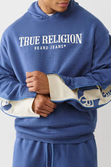 True Religion - Zip-Up Sleeve Hoodie IMMEDIATE