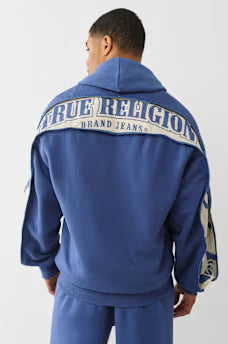 True Religion - Zip-Up Sleeve Hoodie IMMEDIATE