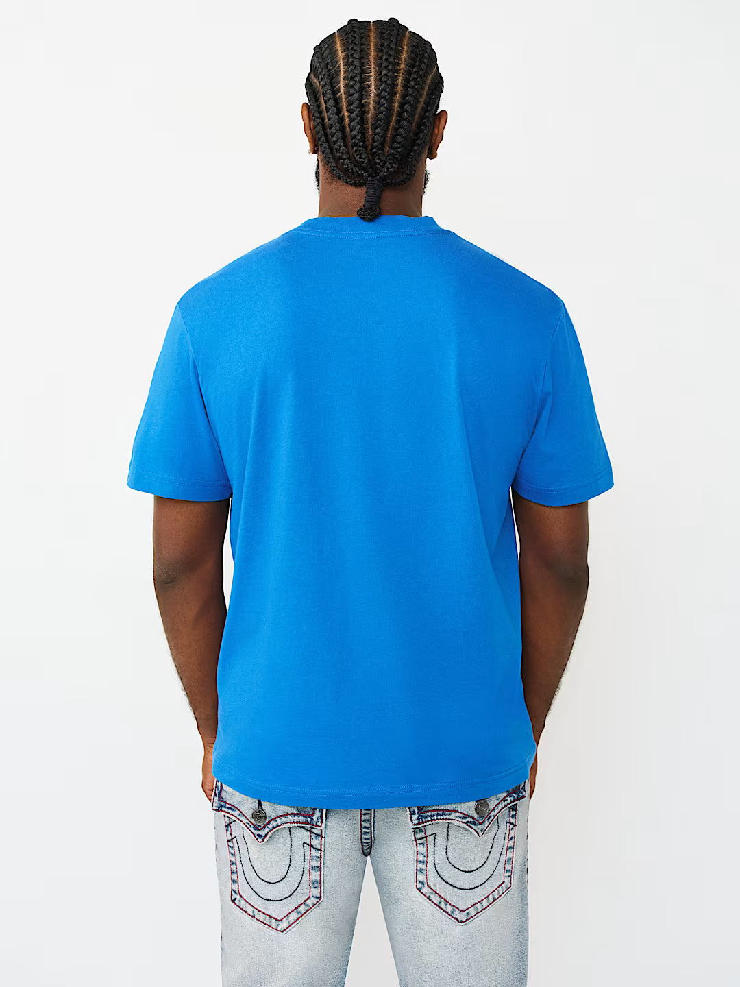 True Religion - World Tour Logo Patch Heavyweight Tee