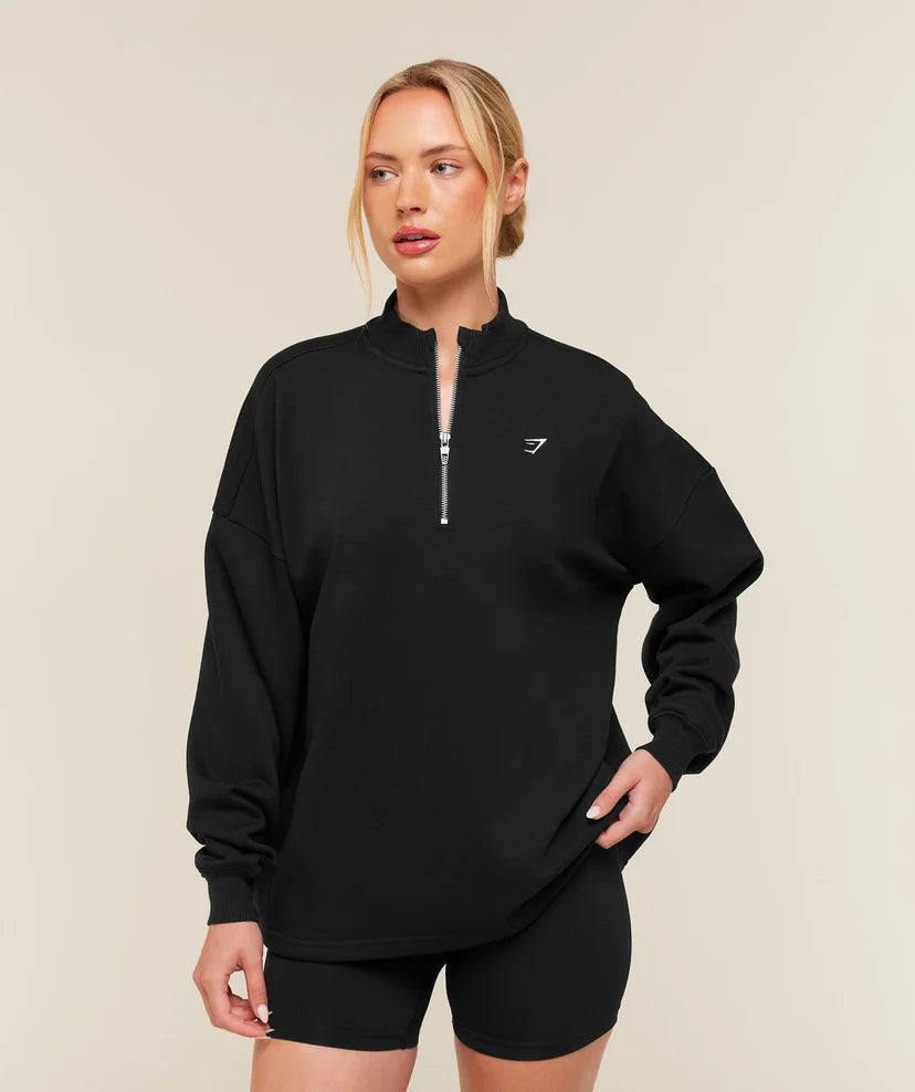 GYMSHARK - Training Oversized 1/4 Zip