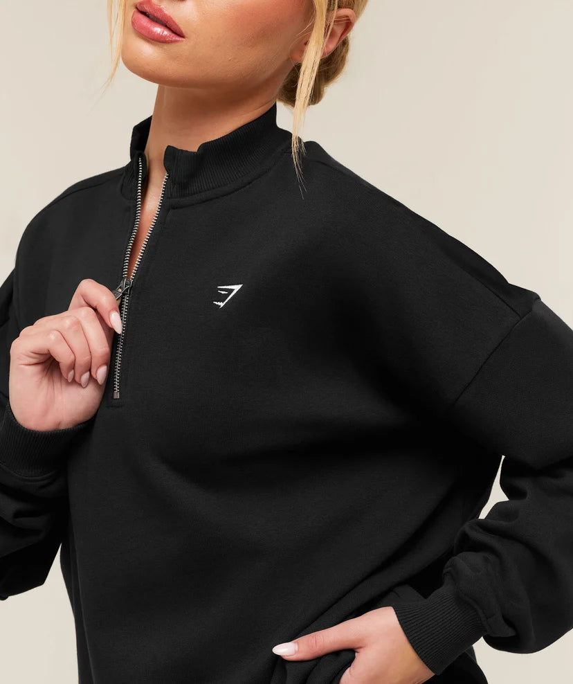 GYMSHARK - Training Oversized 1/4 Zip