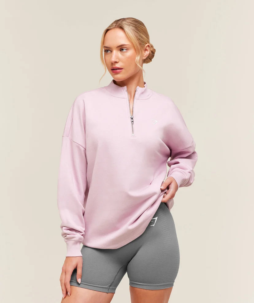 GYMSHARK - Training Oversized 1/4 Zip