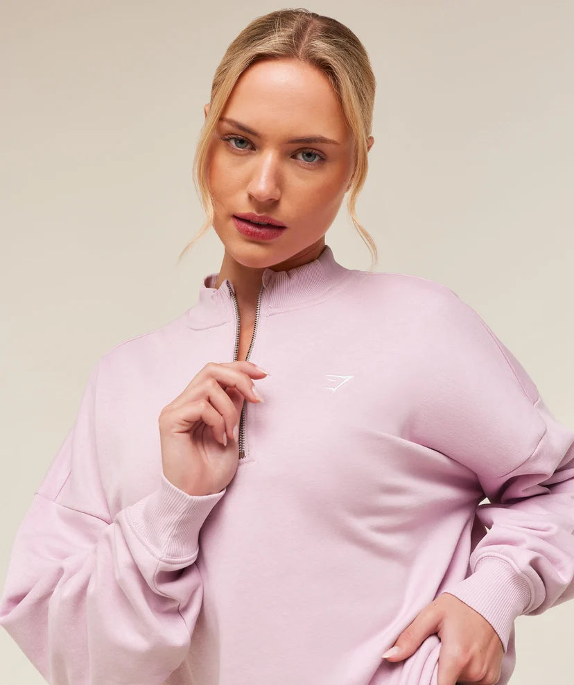 GYMSHARK - Training Oversized 1/4 Zip