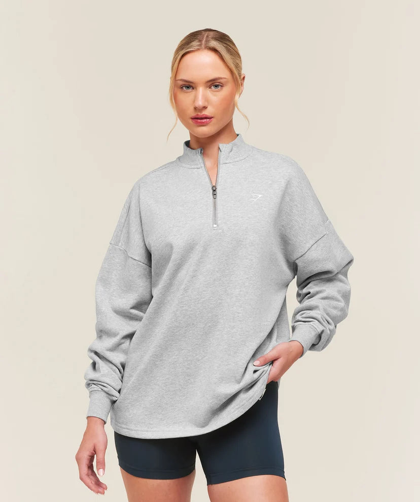 GYMSHARK - Training Oversized 1/4 Zip