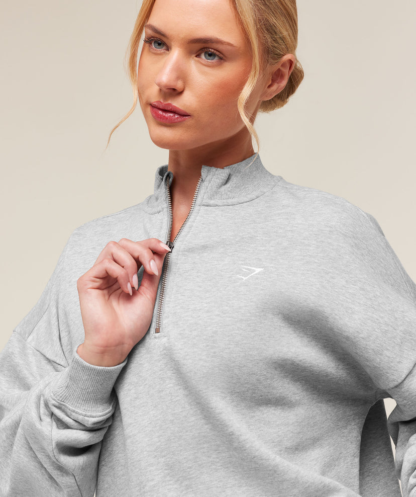 GYMSHARK - Training Oversized 1/4 Zip