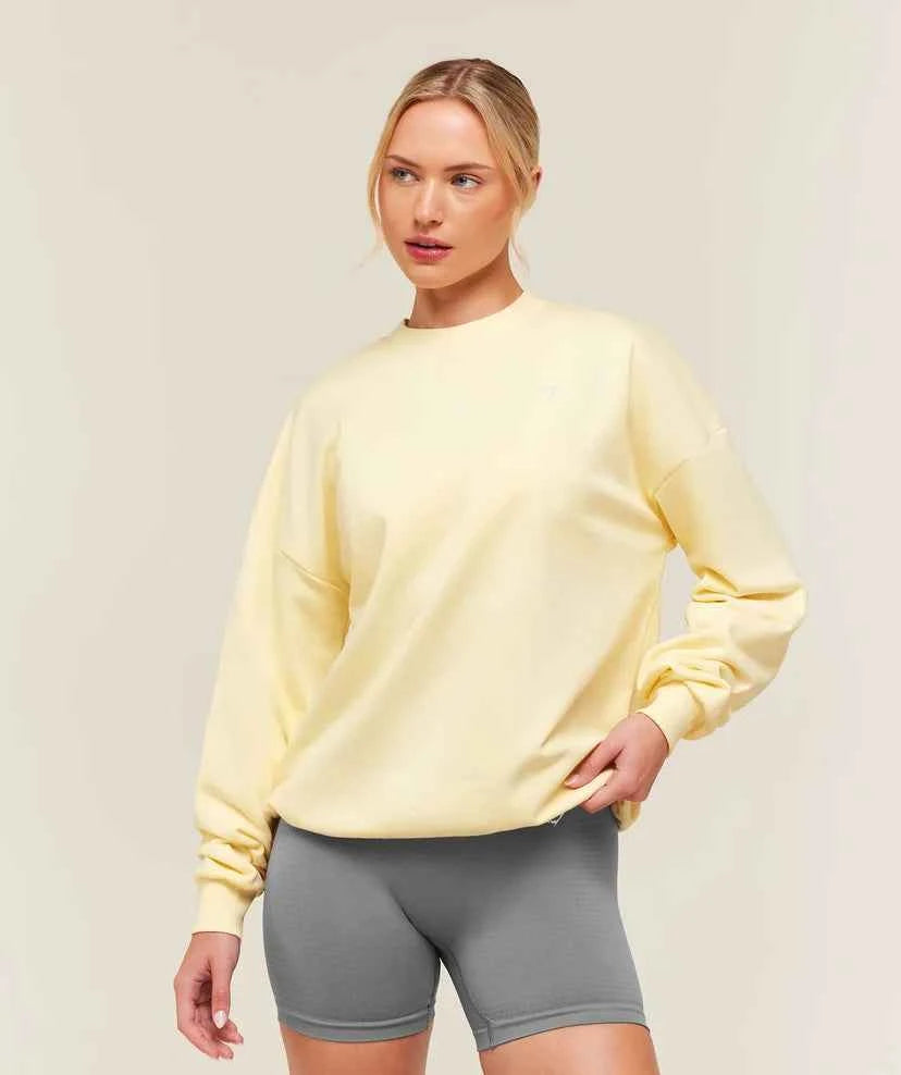 GYMSHARK - Training Oversized Fleece Sweatshirt
