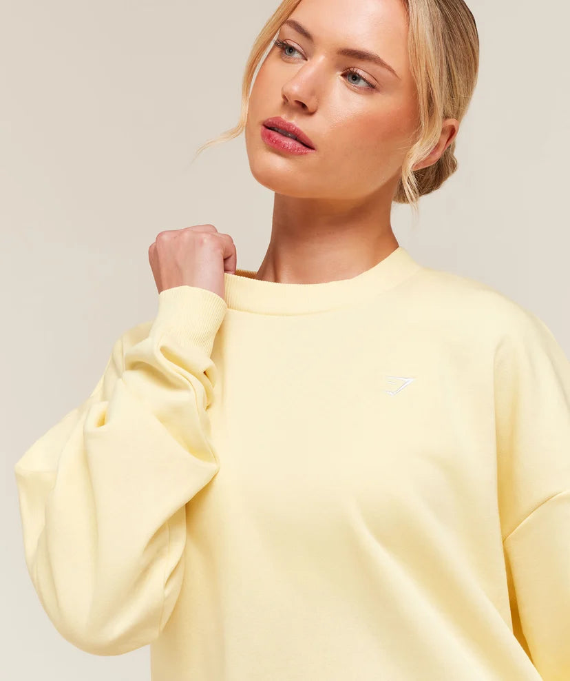GYMSHARK - Training Oversized Fleece Sweatshirt