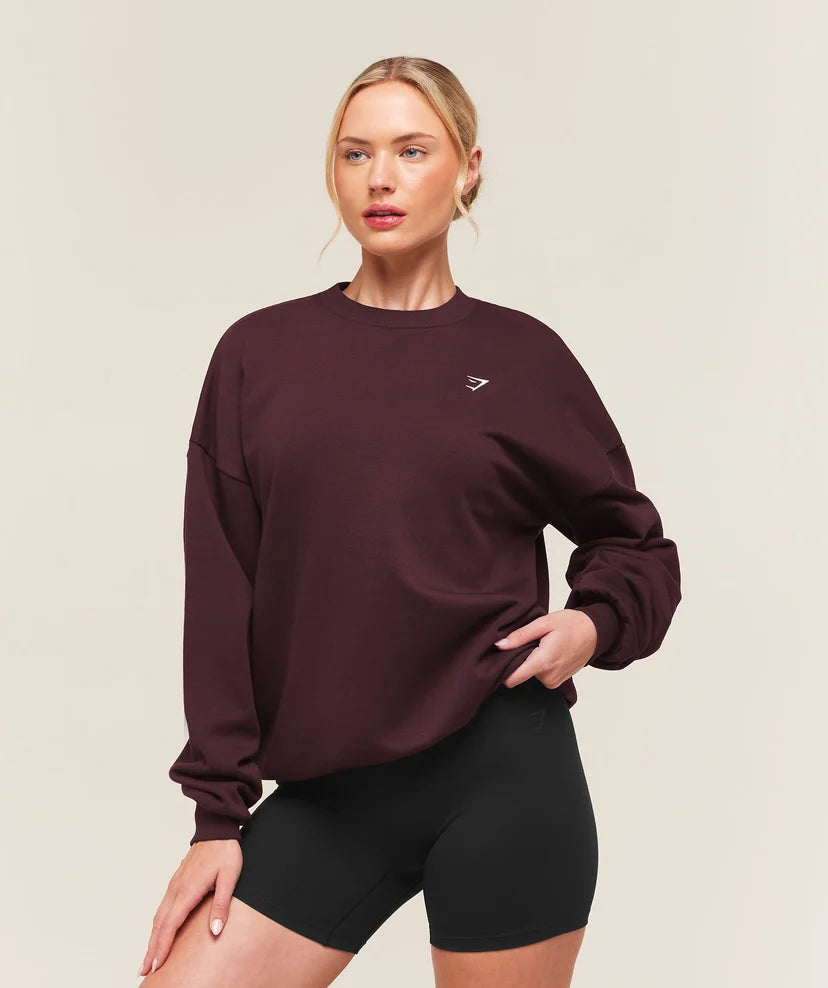 GYMSHARK - Training Oversized Fleece Sweatshirt