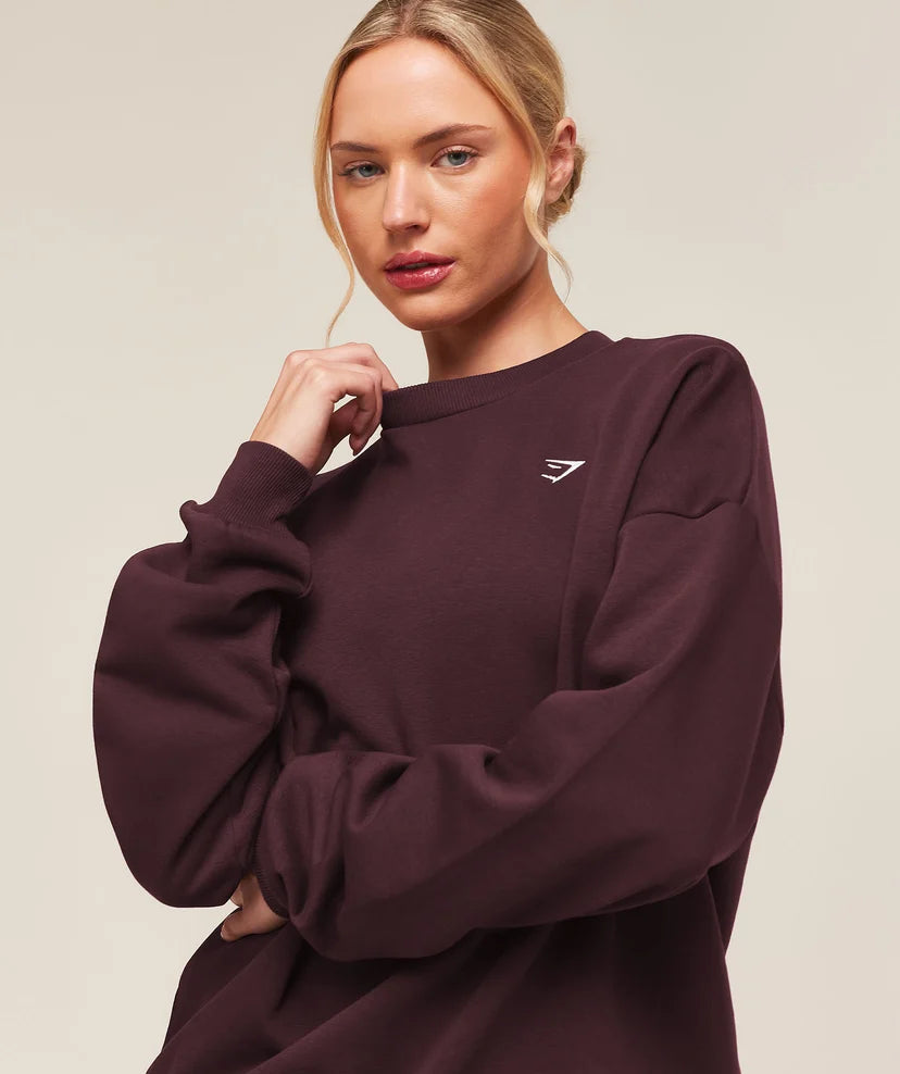 GYMSHARK - Training Oversized Fleece Sweatshirt