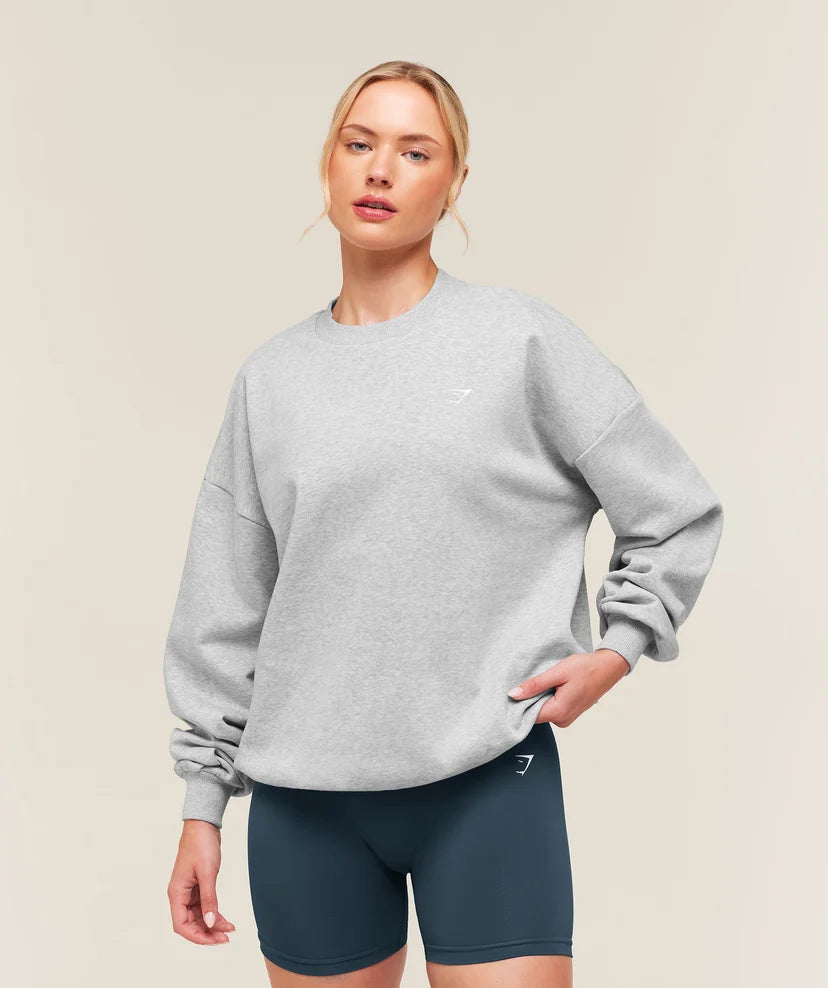 GYMSHARK - Training Oversized Fleece Sweatshirt