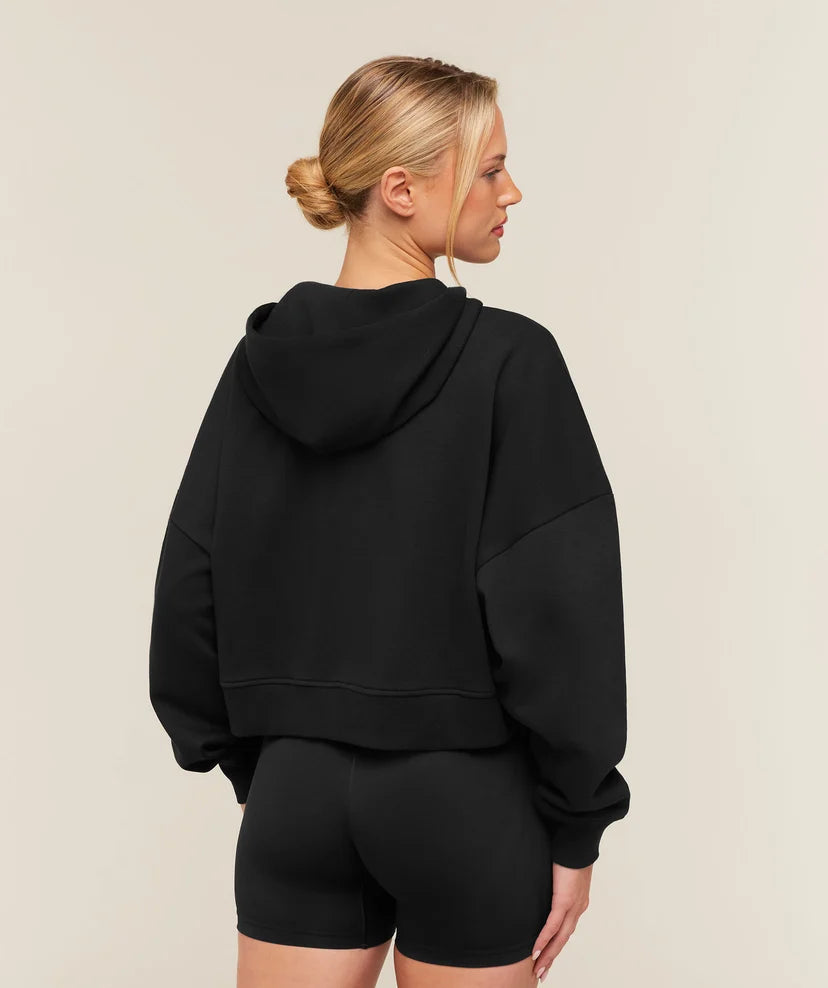 GYMSHARK - Training Oversized Boxy Zip Through Hoodie