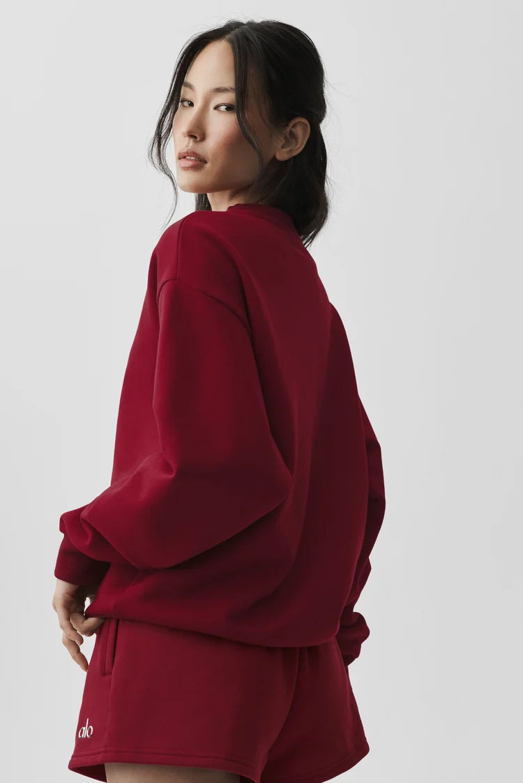 ALO YOGA - Accolade Crew Neck Pullover