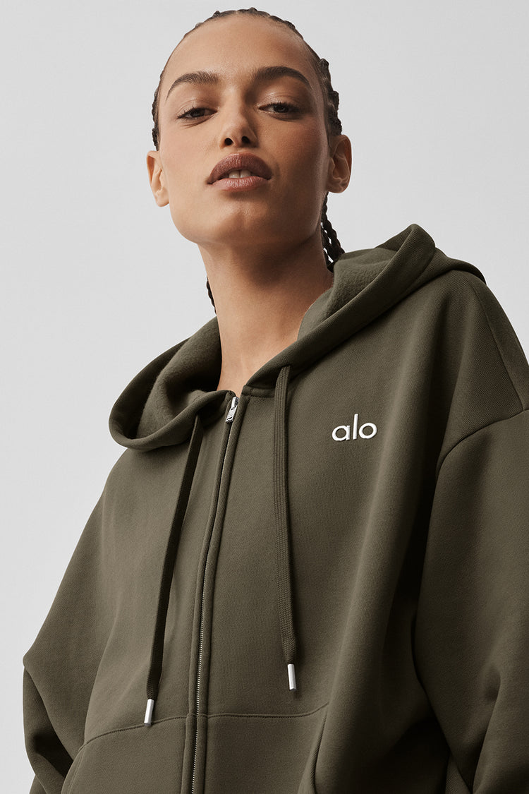 Alo Yoga - Accolade Full Zip Hoodie