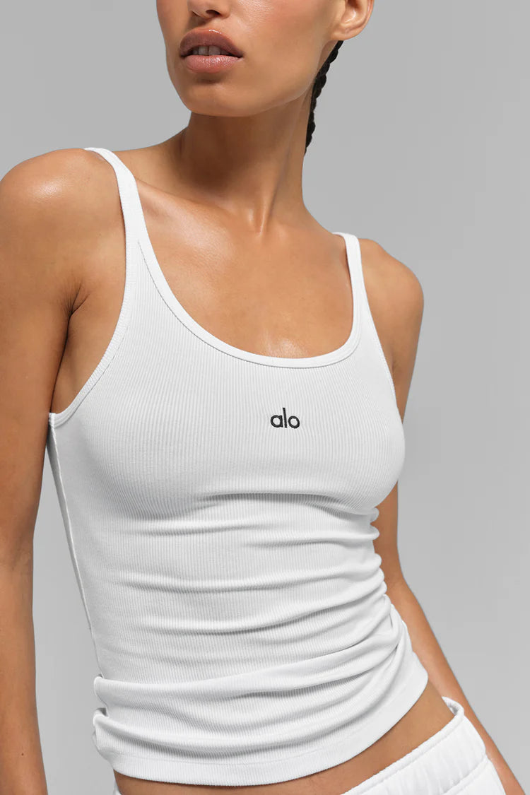 Alo Yoga - Ribbed Prosper Tank