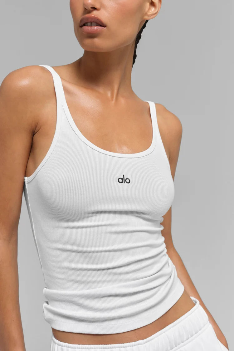 Alo Yoga - Ribbed Prosper Tank