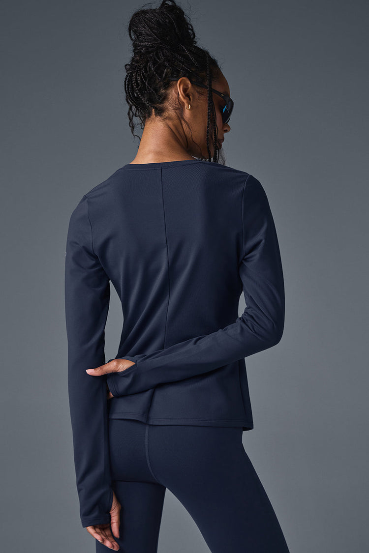 Alo Yoga - Airbrush Winter Warm Nocturne Long Sleeve