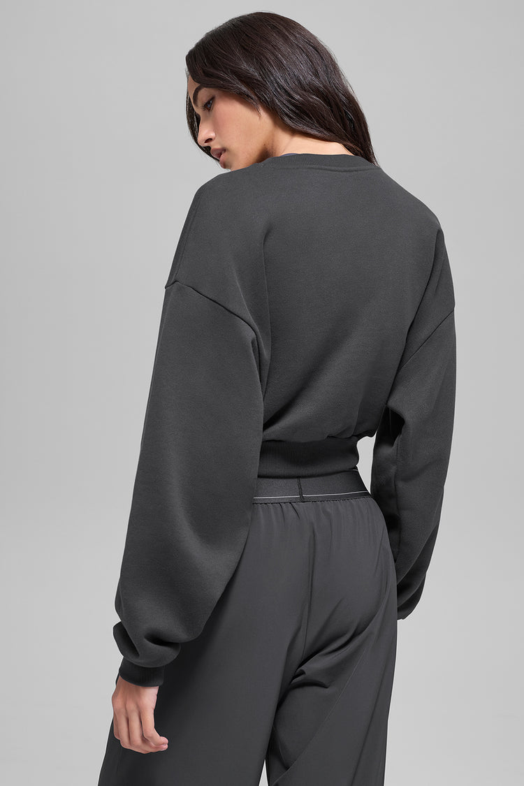 Alo Yoga - Cropped Accolade Crewneck