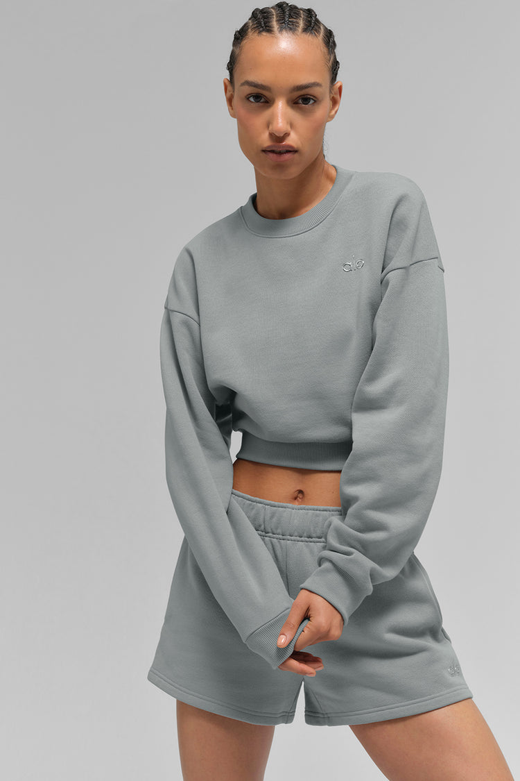 Alo Yoga - Cropped Accolade Crewneck