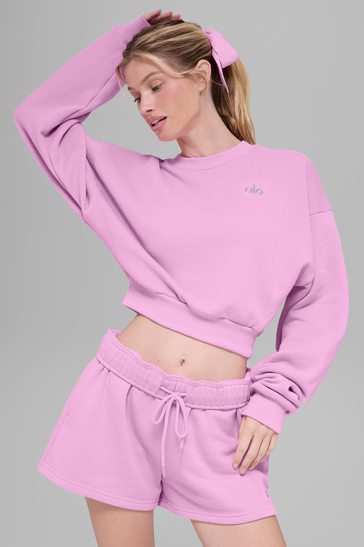 Alo Yoga - Cropped Accolade Crewneck