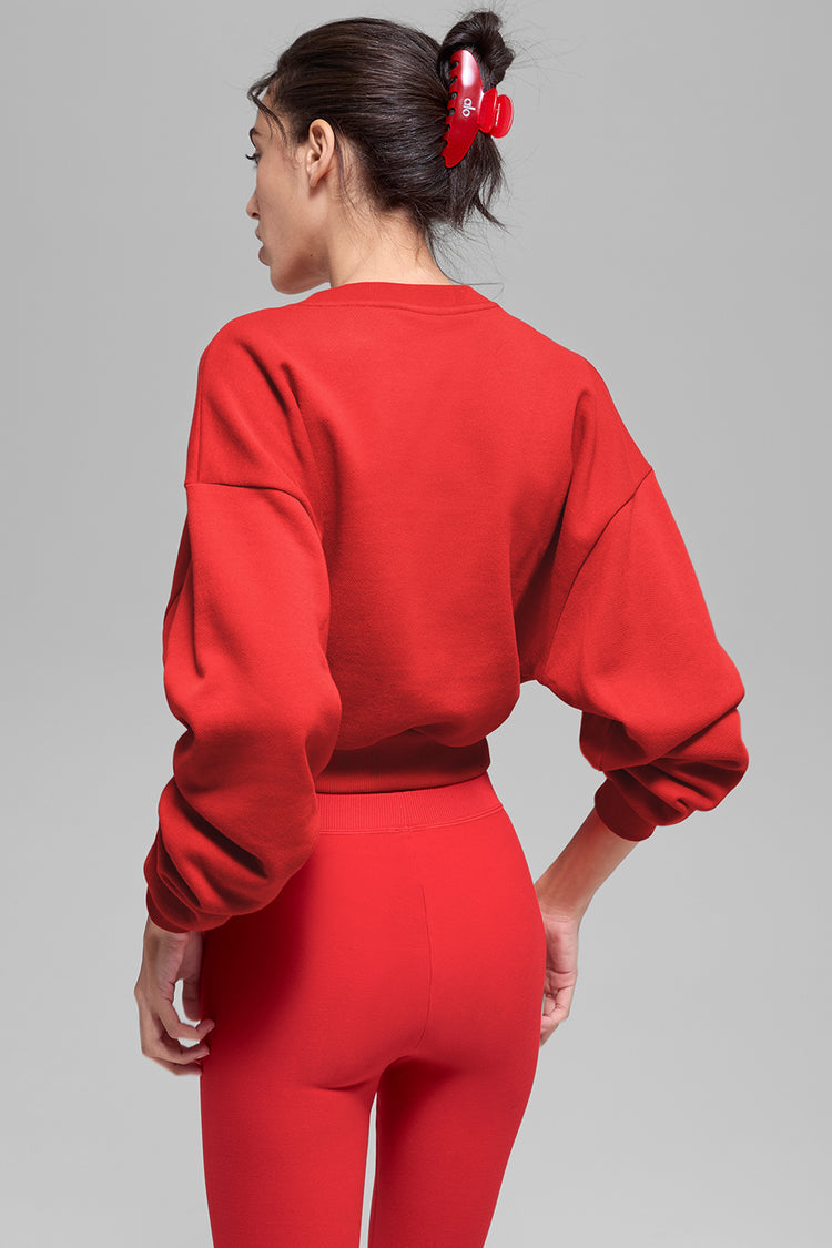 Alo Yoga - Cropped Accolade Crewneck