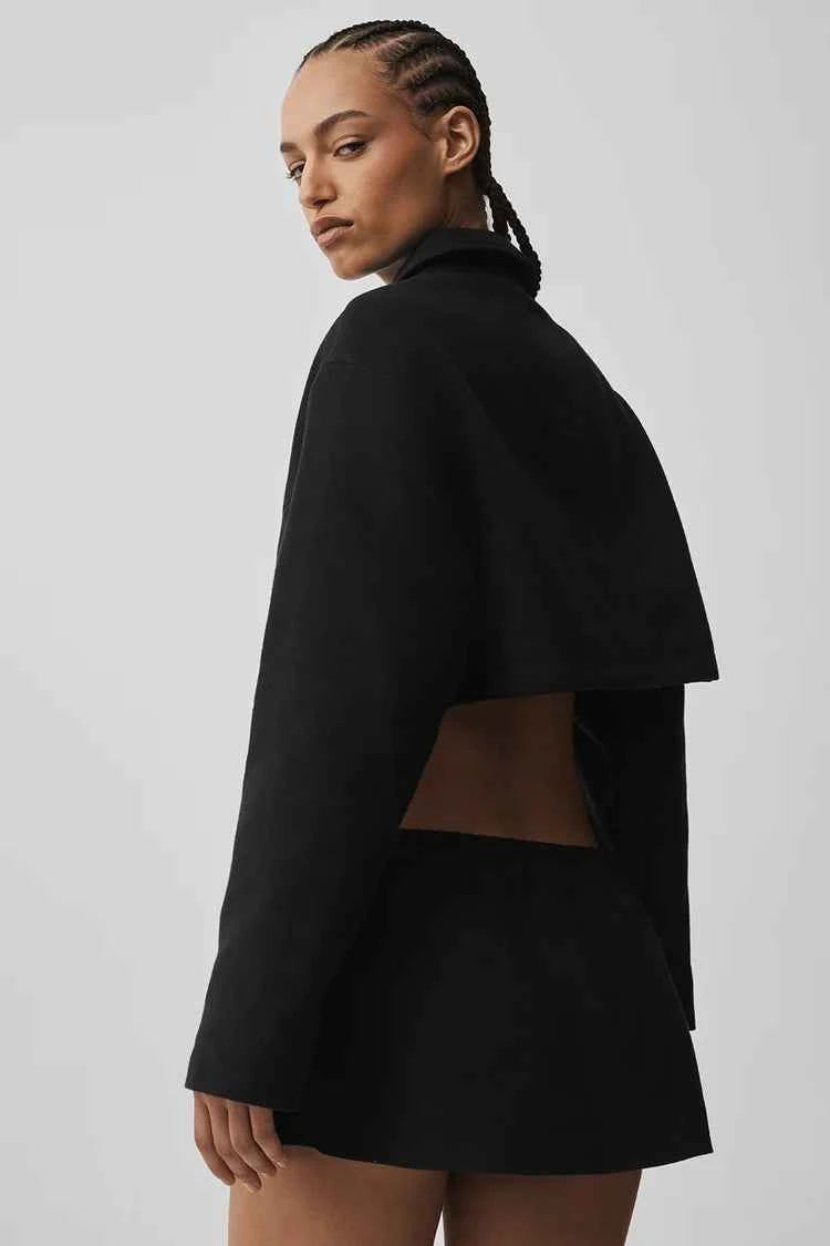 ALO YOGA - Cropped Fan Favorite Full Zip Jacket