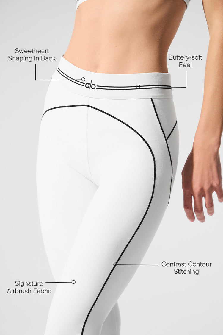 Alo Yoga - Airbrush High-Waist Heart Throb Legging