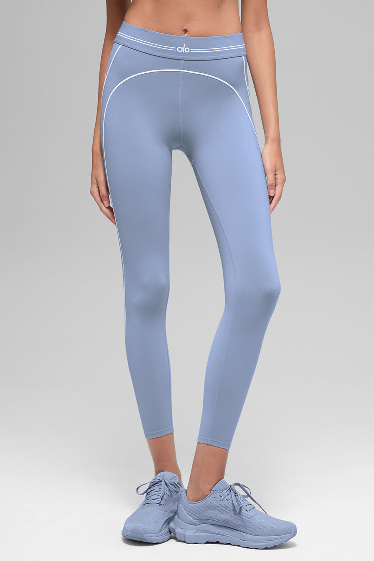 Alo Yoga - Airbrush High-Waist 7/8 Heart Throb Legging