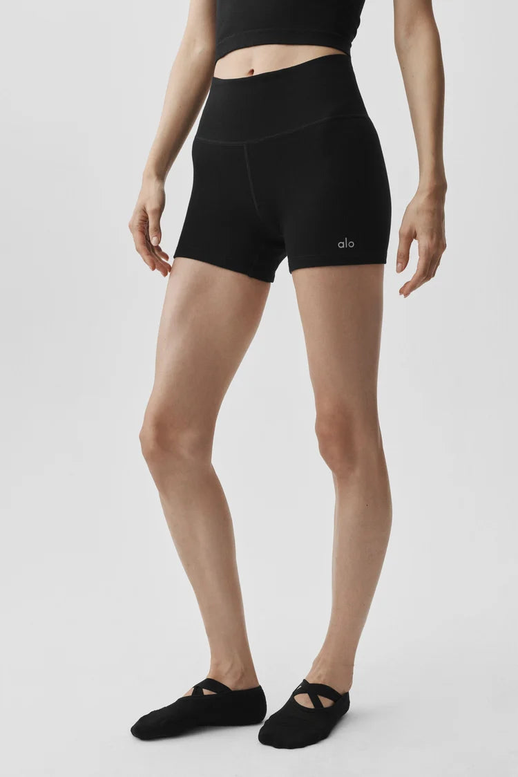 ALO YOGA - 4" Seamless Modal Ribbed High-Waist Short
