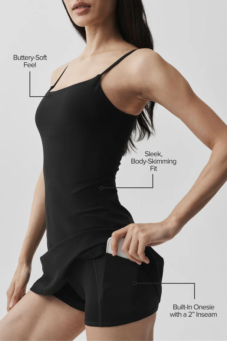 ALO YOGA - Alosoft Encore Tennis Dress