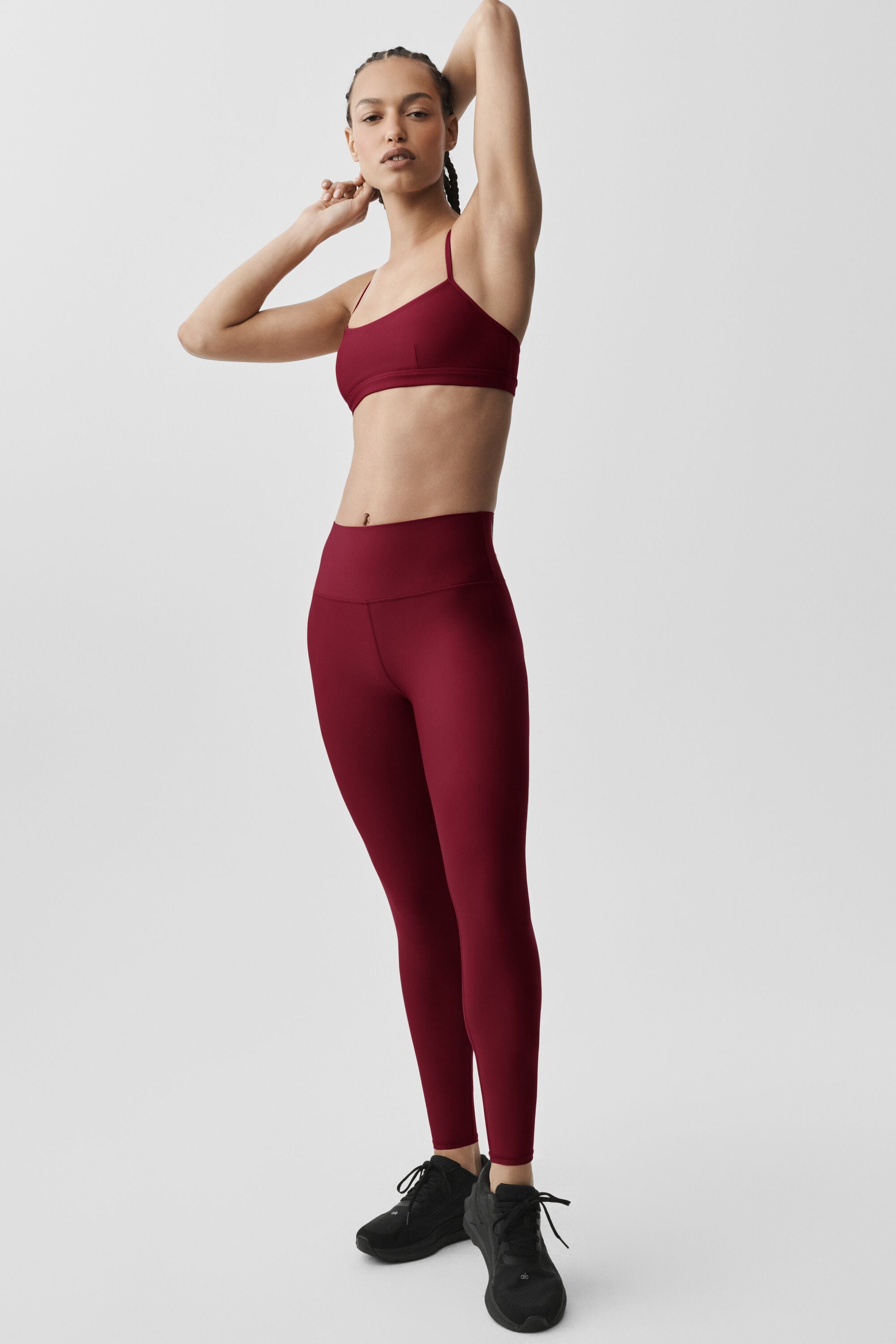 ALO YOGA - Airlift Intrigue Bra - Summer Romance Red
