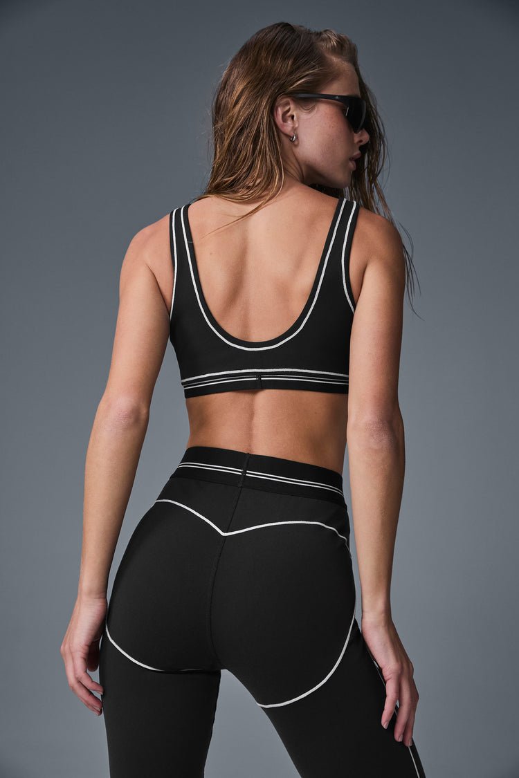 Alo Yoga - Airbrush Heart Throb Bra - Brandatak Store