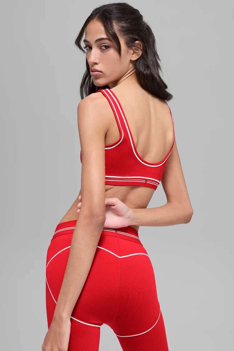 Alo Yoga - Airbrush Heart Throb Bra