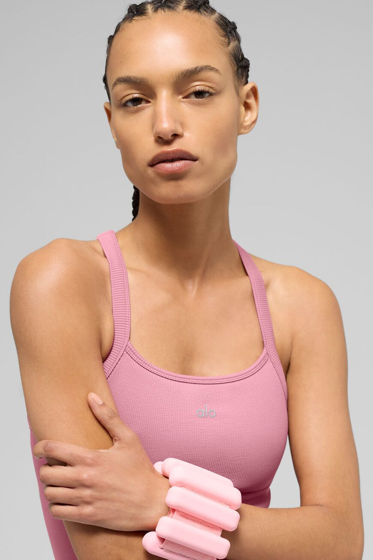 Alo Yoga - Seamless Ribbed Favorite Full Length Bra Tank